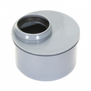 Переход эксцентрический ПП 110х50 короткий Политэк