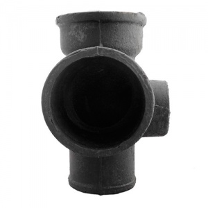 Крестовина канализационная ЧК двухплоскостная правая 100/100/50