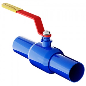 Кран шаровой цельносв.   11с67п 2ЦП под приварку 20/15 (PN40)