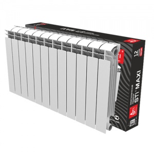 Биметаллический радиатор STI MAXI 500 100 12 секций