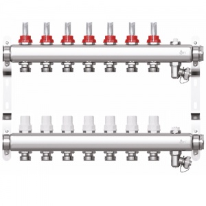 Коллекторная группа STI СМ7F в сборе с расходомерами (7 вых.)