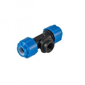 Тройник с ВР 32х1/2"х32 для ПНД труб