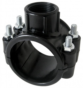 Седелка (креп.болт) 50 - 1" ПНД