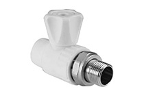 Кран для радиатора прямой 20х1/2" (Valfex)